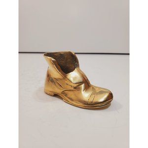 Heel Boot design sculpture / vase / / statue || heavy solid brass boot / solid